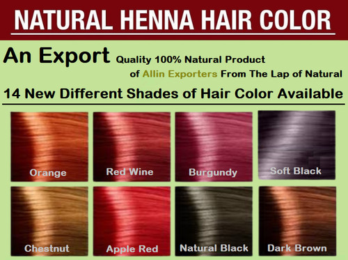 Colorant capillaire henné - colorant,
