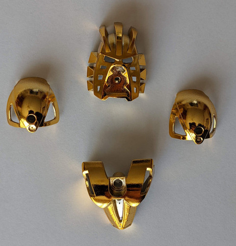 Lego bionicle rare - chrome, gold