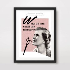 WOMENS HAIRDRESSERS BEAUTY SALON QUOTE ART PRINT POSTER Room Decor A4 A3 A2