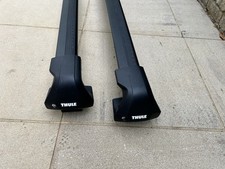 Thule WingBar Edge Black Aluminium Roof Bar Set for Porsche Cayenne SUV 10-17