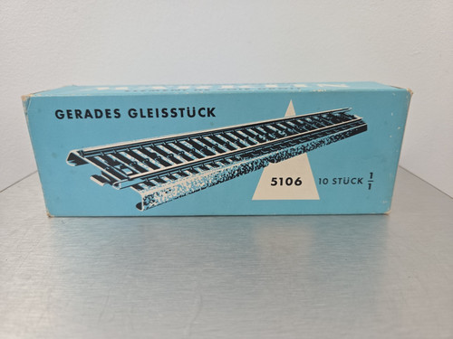 Marklin rails droits 5106 - ho,