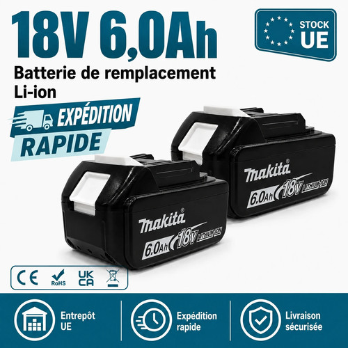 Batterie 18v 6ah ion - batterie,