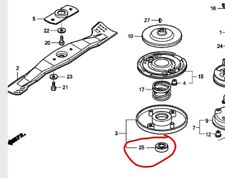 Honda Roto-Stop Butée