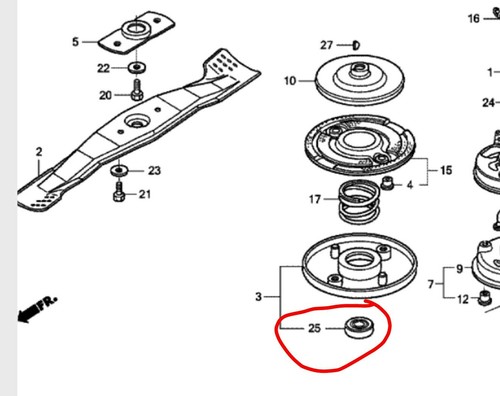 Roulement roto stop compatible - roulement, roto-stop