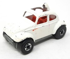 Vintage Hot Wheels 2542 Baja Bug roues blanches à paroi noire base Malaysia