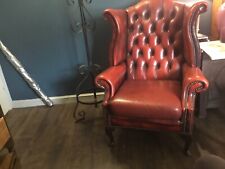 chesterfield leather chair