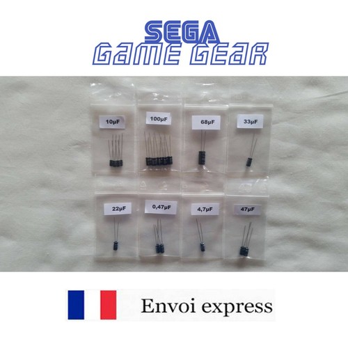Cap kit condensateurs sega - cap,
