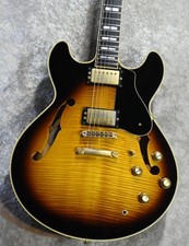 Guitare électrique semi creuse (YAMAHA) SA2200 Sunburst Made in Japan 2009