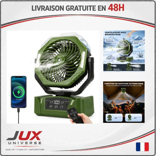 Ventilateur portable camping