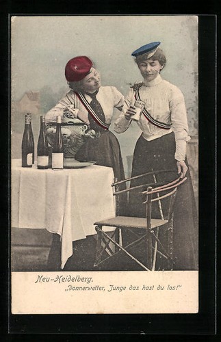 Carte postale temps - , du