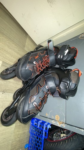 Paire rollers ligne - de, en