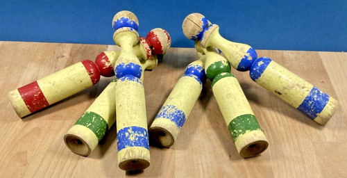 Ancien jeu quilles bois - jeu, en