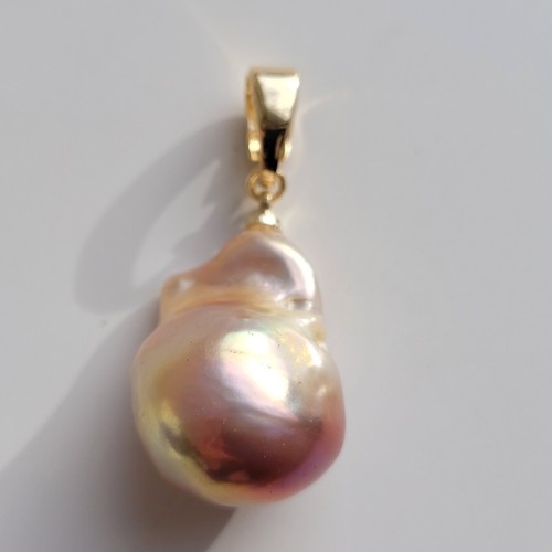Pendentif jaune 18ct - pl,