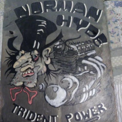 Norman hyde trident triumph - hyde,
