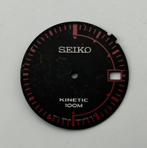 Seiko cadran montre kinetic - cadran,