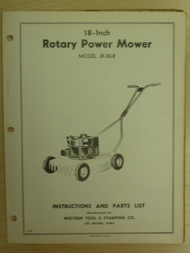 Western tool rotary power - western,