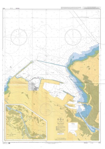 Carte marine admiralty espagne - marine,