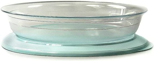 Tupperware bol plat bleu l - bol,