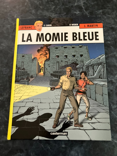 Lefranc momie bleue eo - bleue,