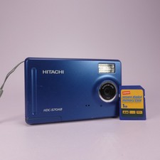 Hitachi Digital Camera HDC-570AB 5.0MP Blue Tested