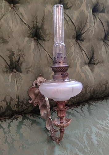 Rare applique lampe - , à