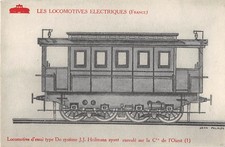 Old postcard TRAIN THEME