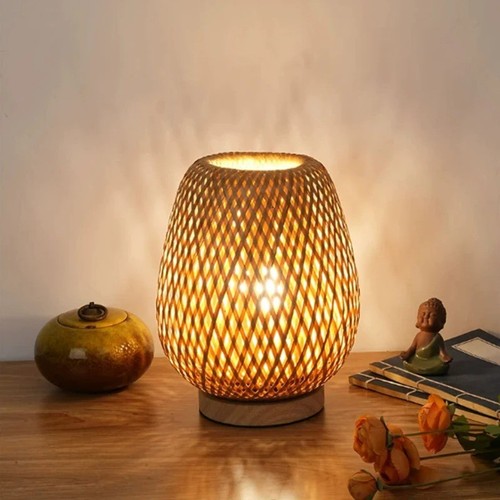 Lampe table artisanale en - lampe,
