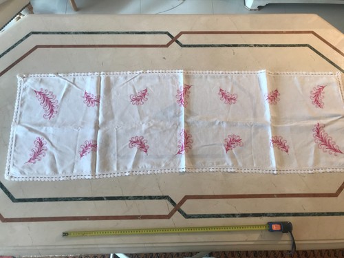 Nappe chemin table ancien - chemin, de
