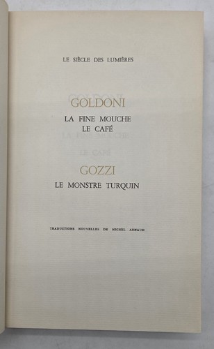 Carlo goldoni mazenod les - goldoni,