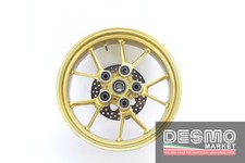 Gold rear wheel Ducati 749 999
