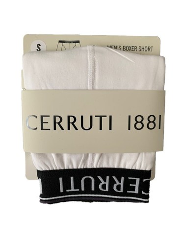 Boxer homme blanc cerruti - boxer,
