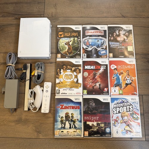 Console wii blanche nintendo - wii,