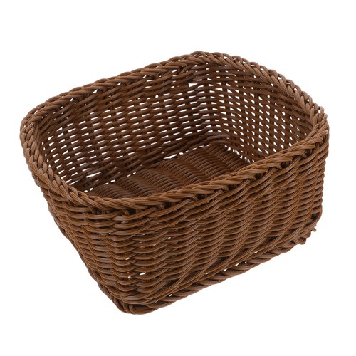 Panier imitation rotin - imitation, À