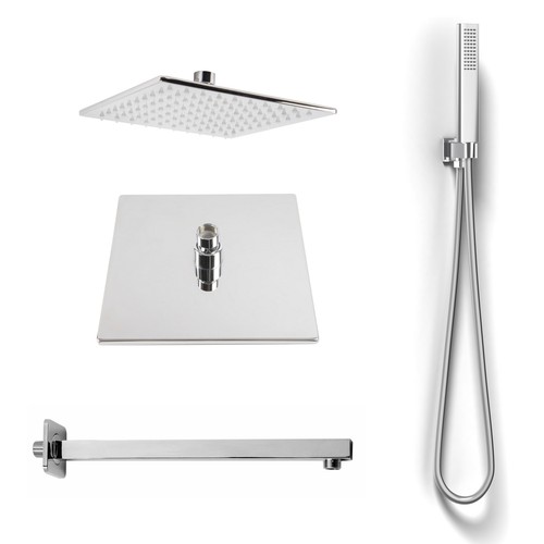 Kit complet douche carré 1 - kit, de