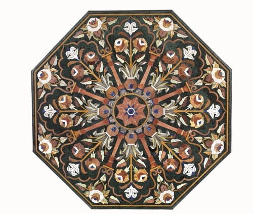 Table basse octogonale - table,
