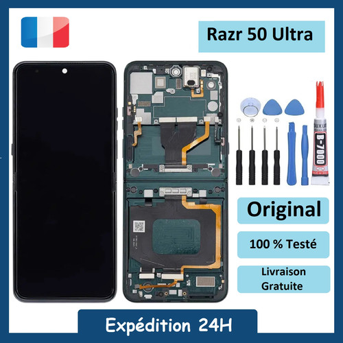 Ecran complet noir motorola - noir,