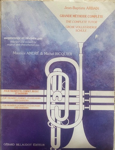 Methode arban trompette - arban,