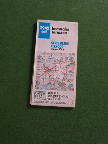 Carte ign série bleue - ign,