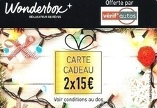 Carte cadeau - Wonderbox /
