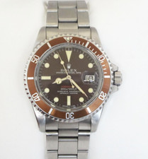 ROLEX VINTAGE SUBMARINER REF.1680 S/STEEL 40mm TROPICAL DIAL AND BEZEL RESTORE!
