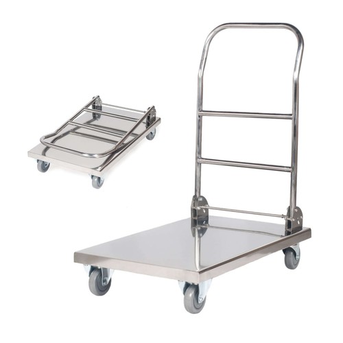 Chariot plateforme pliable - à,