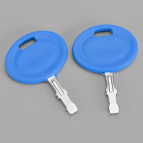 2pcs bleu clé allumage pour - bleu,