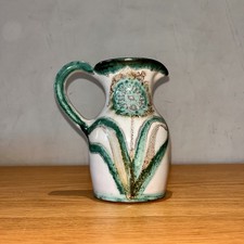 Beautiful old Robert Picault Vallauris pitcher. Wood baking before 1954.