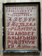 ABECEDAIRE BRODERIE point de