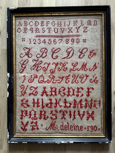Abecedaire broderie point - broderie, de