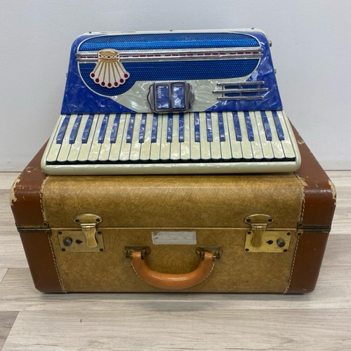 Vintage crown accordion with - vintage,