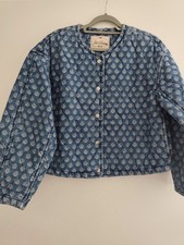 Veste Matelassée En Jean