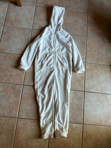Combi pyjama moumoute blanc - pyjama, en