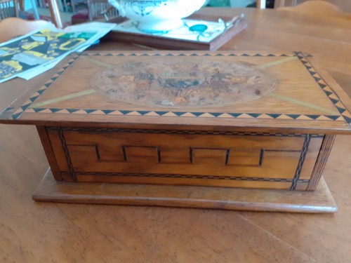 Ancien coffret bois boite - coffret, a