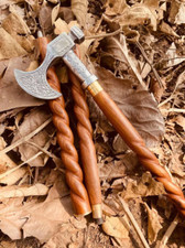 Ancienne canne bâton de